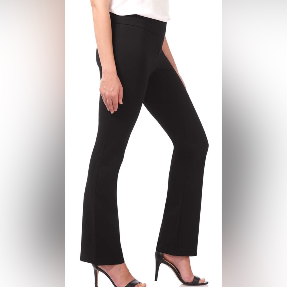EUC - bootcut pants - black - Rekucci - knit secret figure - Siz…